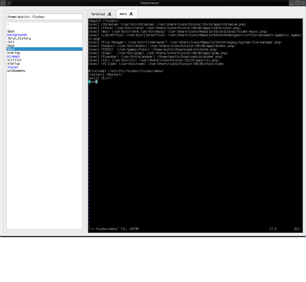 Adrenlinerush Filebrowser